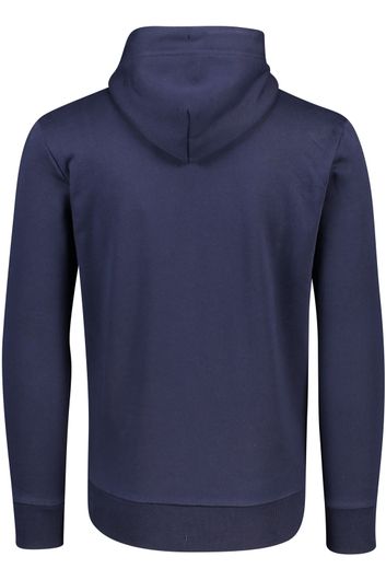 Gant sweater donkerblauw opdruk