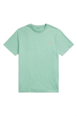 Polo Ralph Lauren Polo Ralph Lauren t-shirt lichtgroen effen met logo Big & Tall
