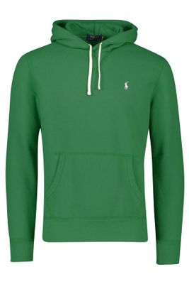 Polo Ralph Lauren Polo Ralph Lauren sweater groen effen katoen hoodie 