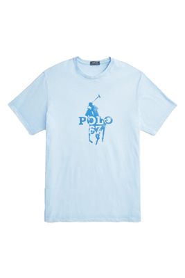 Polo Ralph Lauren Polo Ralph Lauren  Big & Tall t-shirt blauw met logo