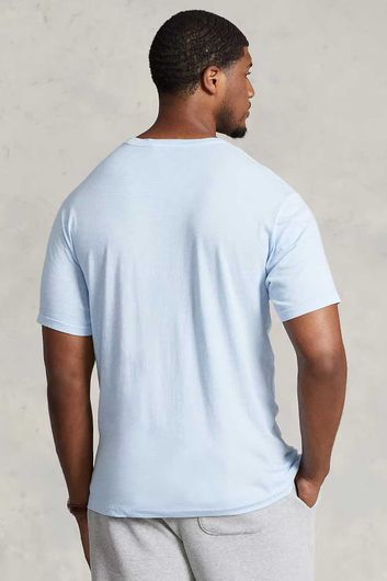 Polo Ralph Lauren  Big & Tall t-shirt blauw met logo