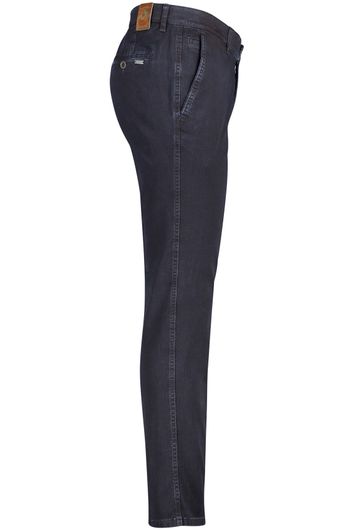 M.E.N.S. jeans pantalon Madison donkerblauw effen katoen
