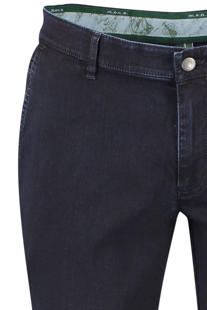 M.E.N.S. jeans pantalon donkerblauw effen katoen Madison
