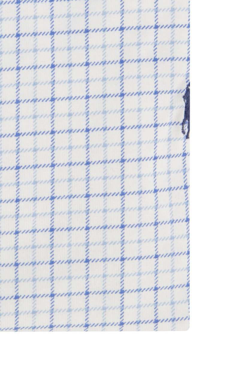 Polo Ralph Lauren casual overhemd  wit geruit katoen normale fit