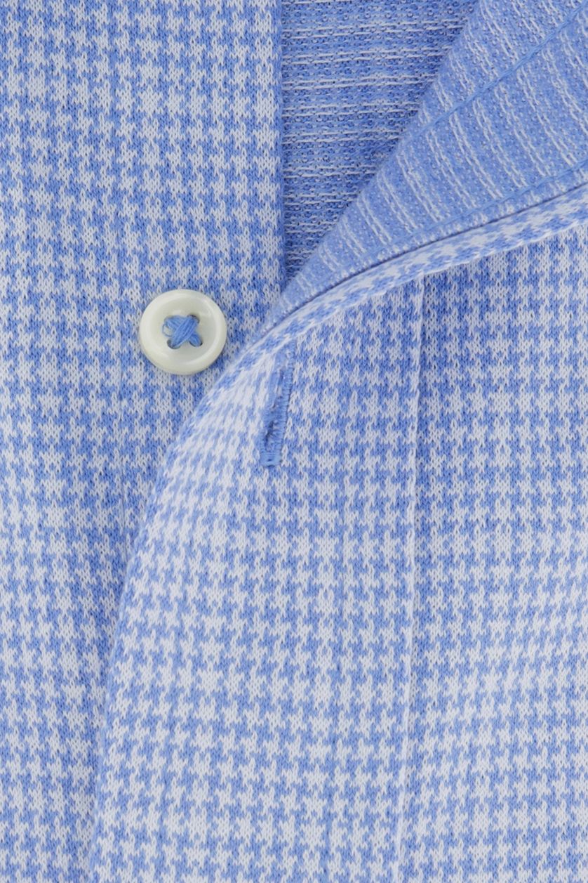 Polo Ralph Lauren casual overhemd lichtblauw geruit katoen normale fit