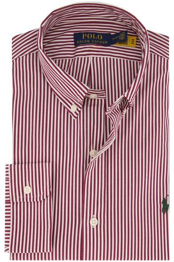 Onleesbaar Gebruikelijk Methode Polo Ralph Lauren casual overhemd Big & Tall normale fit rood gestreept  katoen | Schulte Herenmode