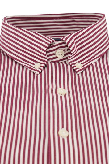 casual overhemd Polo Ralph Lauren Big & Tall rood gestreept katoen normale fit 