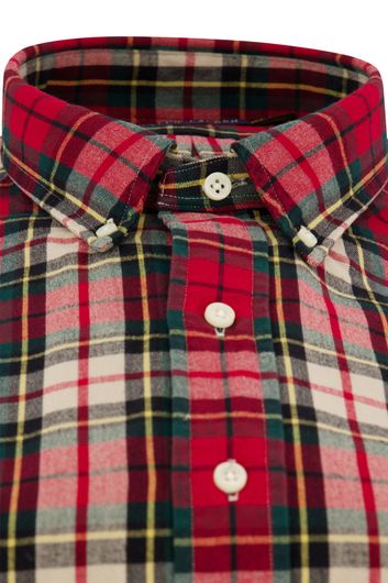 Polo Ralph Lauren casual overhemd normale fit rood geruit katoen