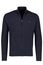 Polo Ralph Lauren vest Big & Tall blauw logo rits effen katoen