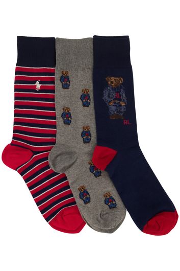 Polo Ralph Lauren sokken geprint 