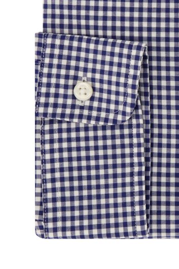 Polo Ralph Lauren casual overhemd Slim Fit slim fit blauw geruit katoen