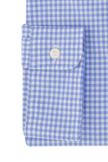 casual overhemd Polo Ralph Lauren Slim Fit blauw geruit katoen slim fit 