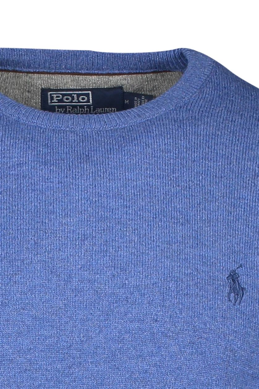 Polo Ralph Lauren trui blauw effen met logo