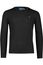 Polo Ralph Lauren trui zwart effen merinowol ronde hals 