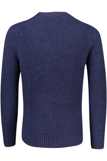 Polo Ralph Lauren trui ronde hals donkerblauw  effen wol