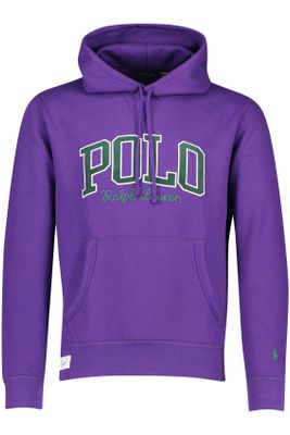 Polo Ralph Lauren sweater Polo Ralph Lauren paars effen katoen hoodie 