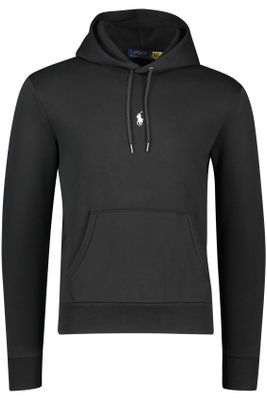 Polo Ralph Lauren sweater Polo Ralph Lauren zwart effen katoen hoodie 