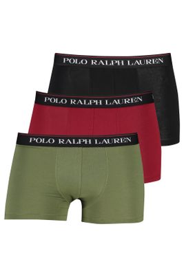 Polo Ralph Lauren boxershort 3-pack Polo Ralph Lauren effen 