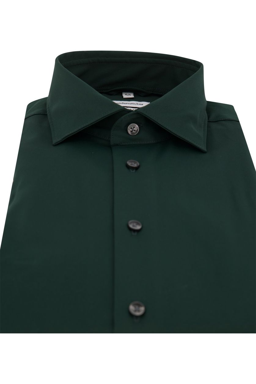 Seidensticker business overhemd Regular groen effen  normale fit
