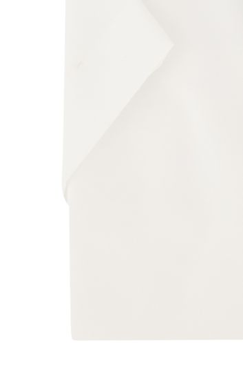 Seidensticker overhemd korte mouw wit uni katoen