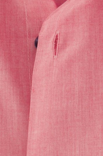 Seidensticker business overhemd Regular normale fit roze effen katoen