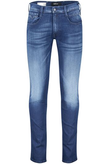 Blauwe jeans Replay katoen