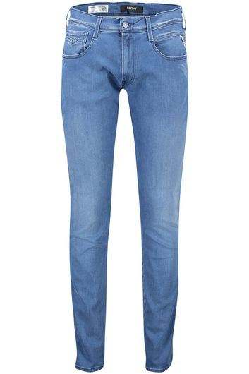 jeans Replay blauw effen katoen 