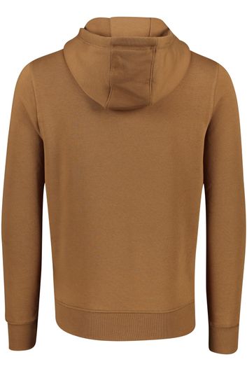 sweater Tommy Hilfiger bruin geprint katoen hoodie 