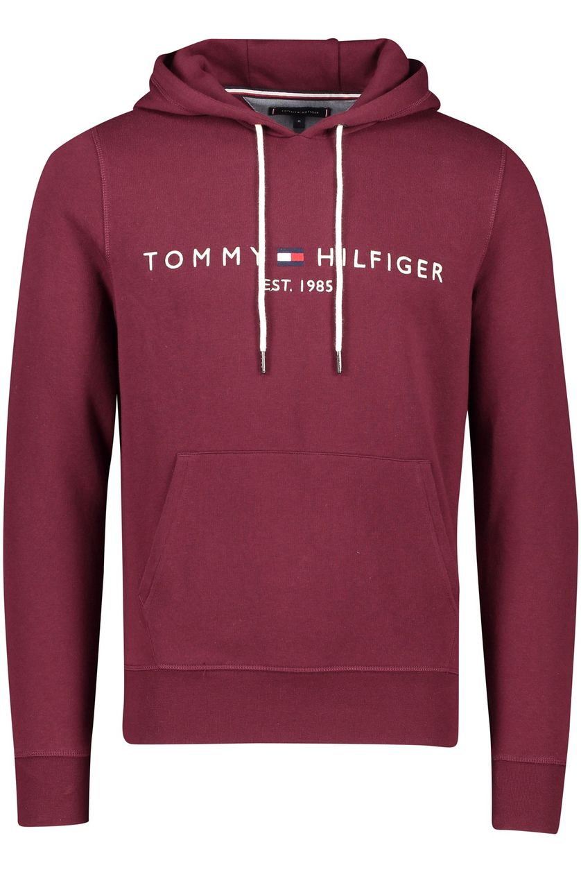 Tommy Hilfiger sweater bordeaux effen