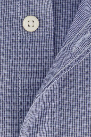 casual overhemd Tommy Hilfiger lichtblauw geruit katoen slim fit 