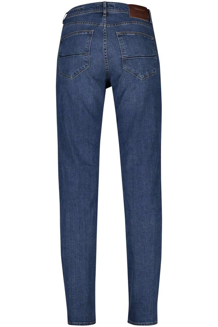 Blauwe Brax spijkerbroek 5-pocket straight fit