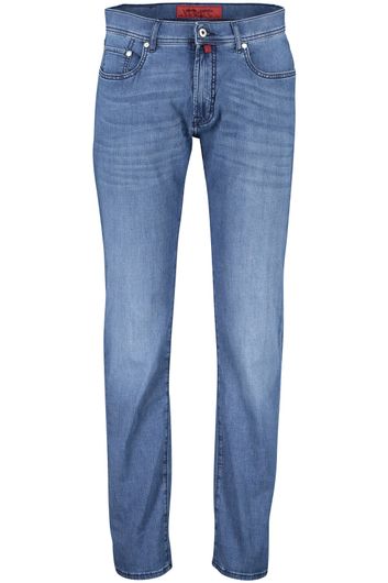 jeans Pierre Cardin blauw effen katoen Lyon