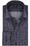 Olymp casual overhemd mouwlengte 7 Luxor Modern Fit extra slim fit navy geprint