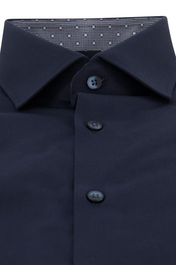 Olymp overhemd mouwlengte 7 Level Five extra slim fit donkerblauw effen zakelijk