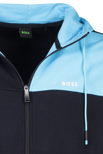 Hugo Boss vest blauw wit Saggy 1