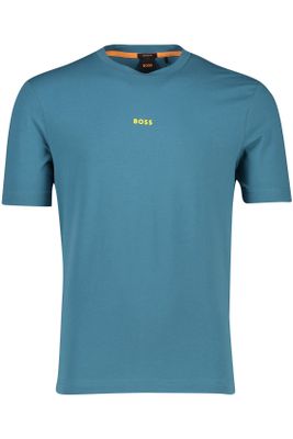 Hugo Boss Hugo Boss t-shirt Tchup Relaxed  Fit blauw