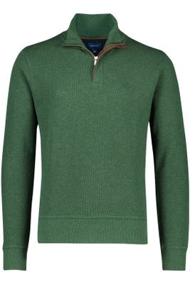 Gant Gant trui groen effen 100% katoen wijde fit