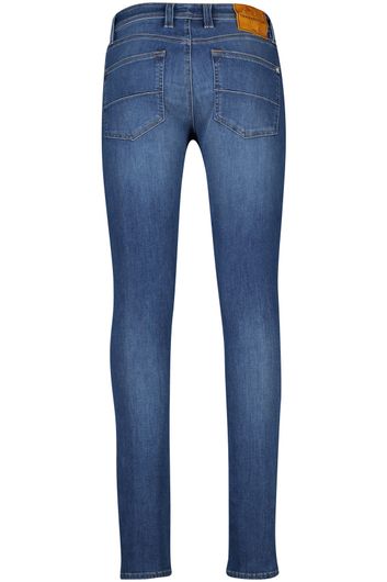 Tramarossa jeans 5-pocket Leonardo blauw effen denim, katoen