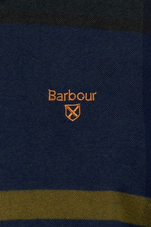 Button-down overhemd Barbour groen blauw