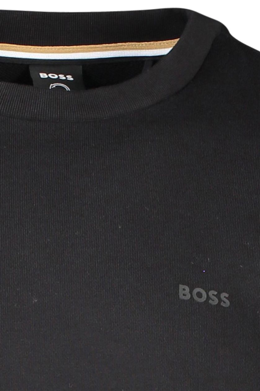 Hugo Boss sweater zwart uni