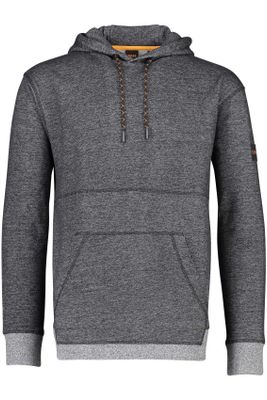 Hugo Boss Hugo Boss sweater grijs effen katoen hoodie 