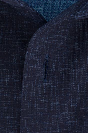 Hugo Boss business overhemd  slim fit donkerblauw effen 