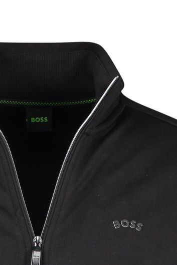 Hugo Boss vest effen zwart