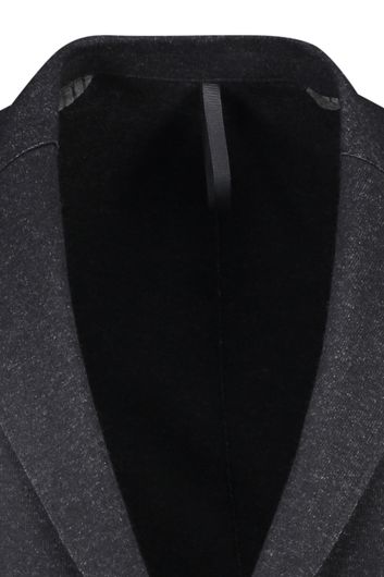 kostuum mix en match Strellson wol normale fit zwart effen
