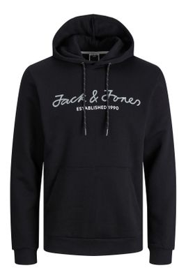 Jack & Jones Jack & Jones hoodie Plus Size zwart met steekzakken