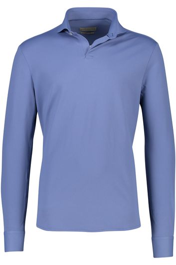 business overhemd John Miller  lichtblauw effen  slim fit 