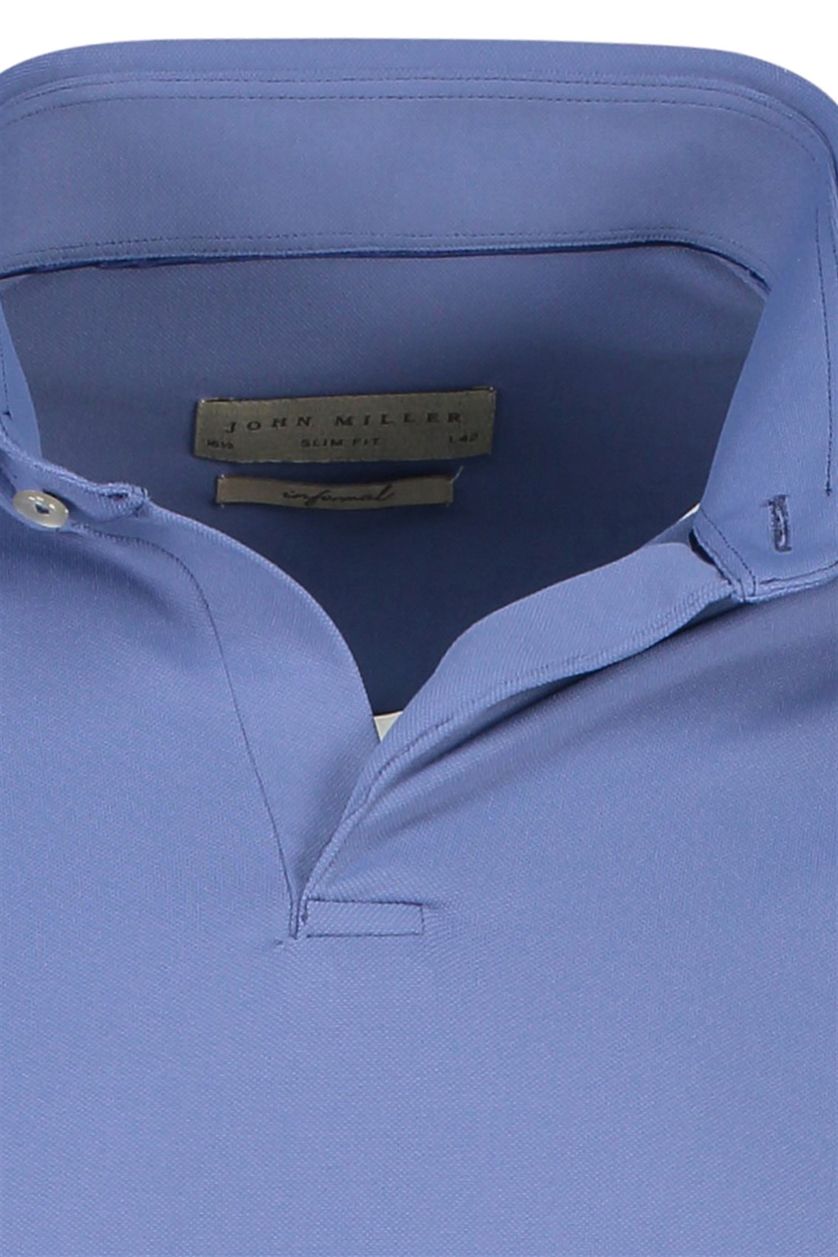 John Miller business overhemd  lichtblauw effen  slim fit