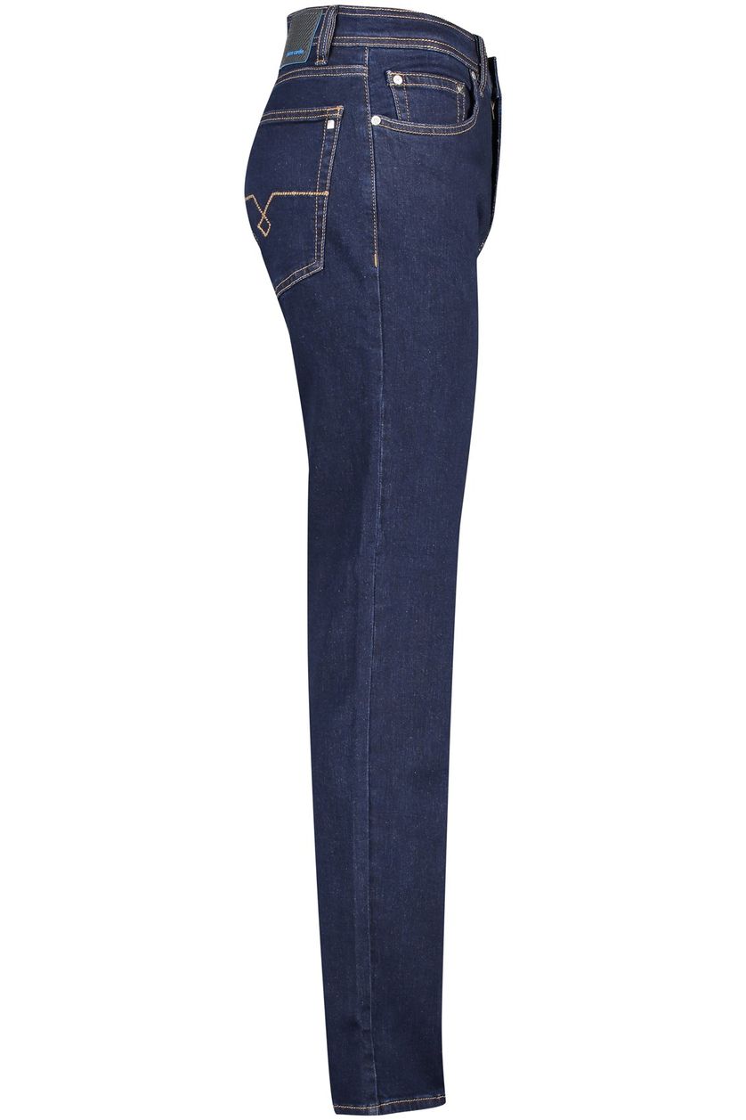 Pierre Cardin jeans donkerblauw effen met steekzakken normale fit