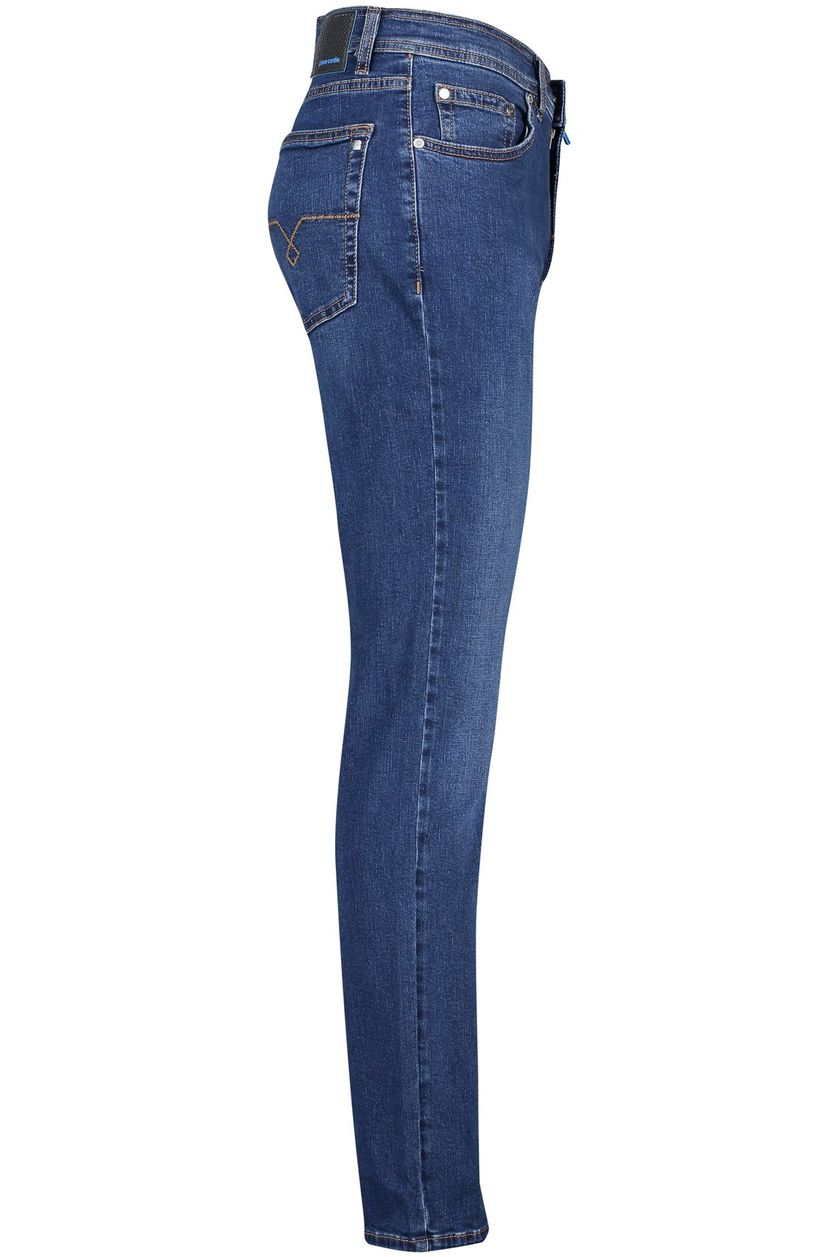 Pierre Cardin jeans blauw effen katoen Regular Fit
