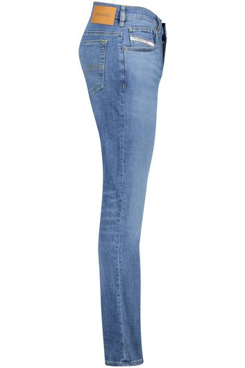 Diesel jeans lichtblauw effen katoen D-Strukt